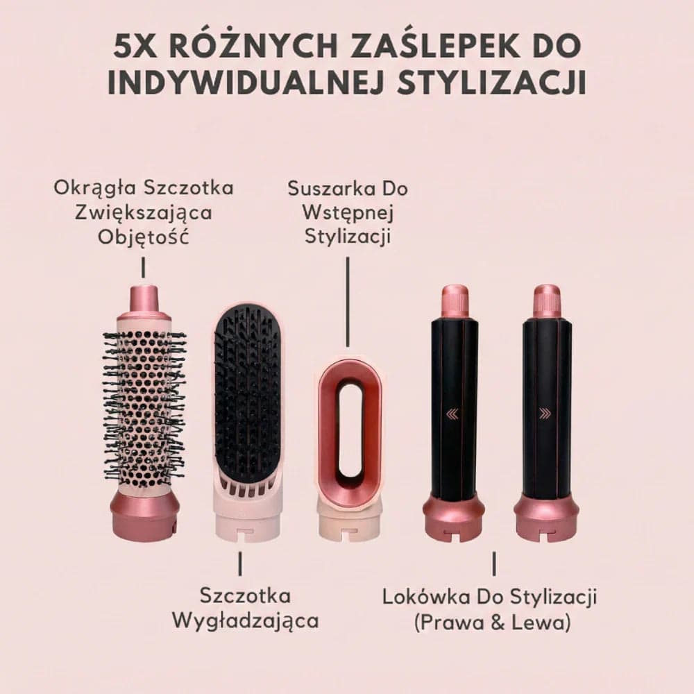 Stylizator 5w1 do włosów Odylla