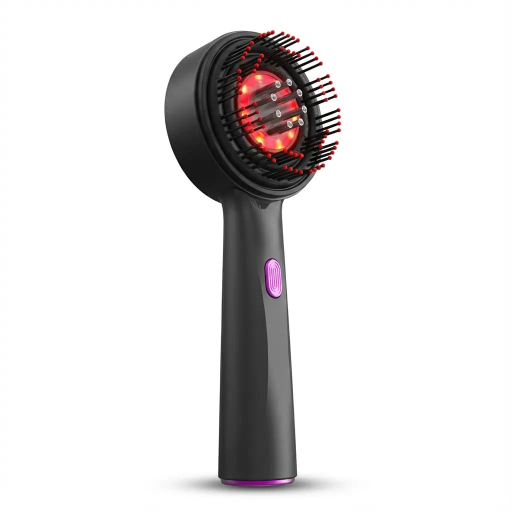 Szczotka Skalpowa Lumino | Masaż LED i Wibracje 0.3kg