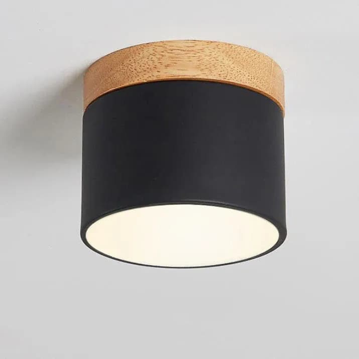 Skandynawska Macaronowa Jednolita Kolorowa Lampa LED na Sufit