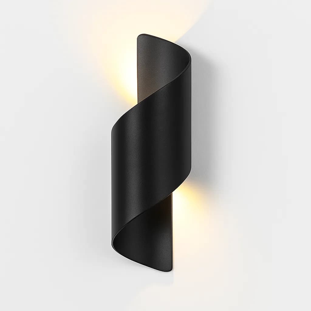 TwistGlow Lampa Ścienna LED | Wodoodporna IP65 0.5kg
