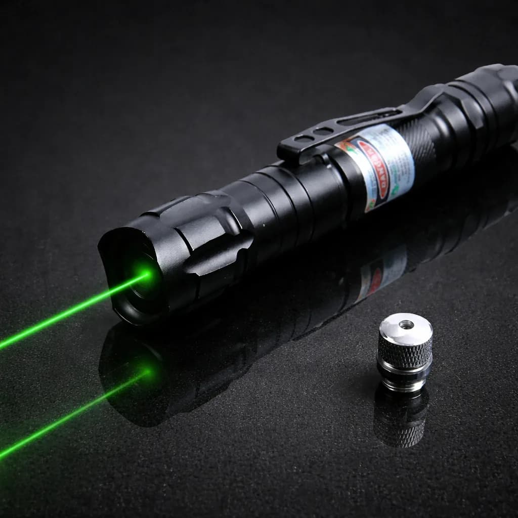 Wskaźnik Laserowy Zielony Aluminiowy – Do Prezentacji i Astronomii