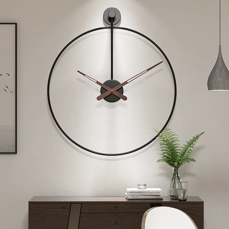 Zegar Ścienny Duży | Nowoczesny Design 40/50/60CM, Kuty Metal