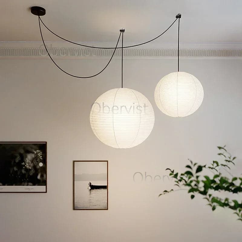 Żyrandol Papierowy | Lampa Wisząca 0,3-1 m, Waga 1,5 kg - Stylowy Dodatek do Salonów